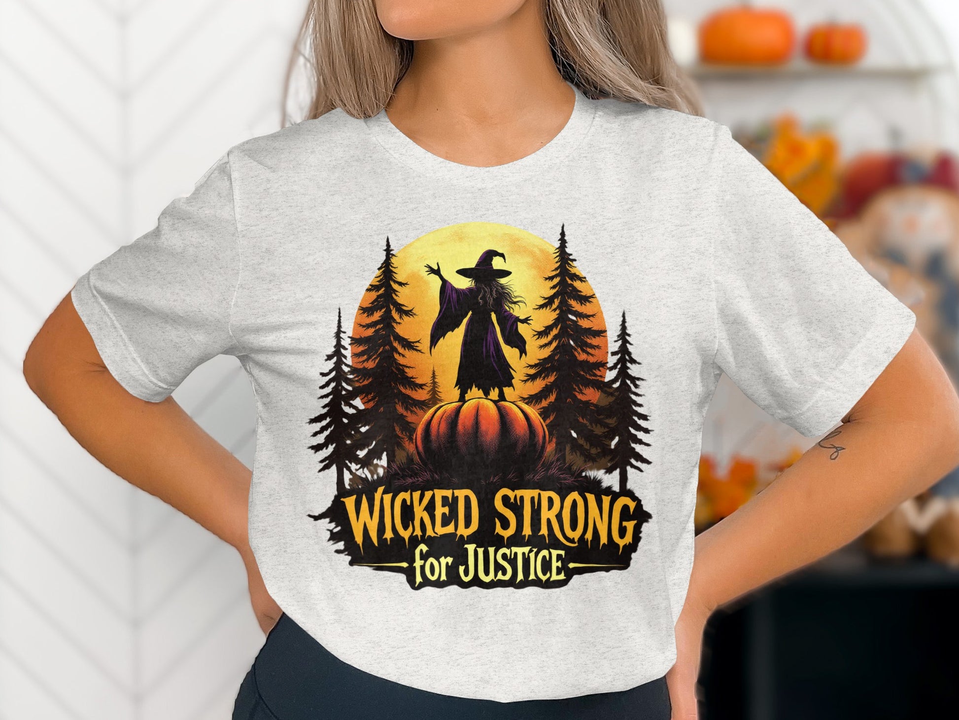 Wicked Strong for Justice Halloween Shirt product