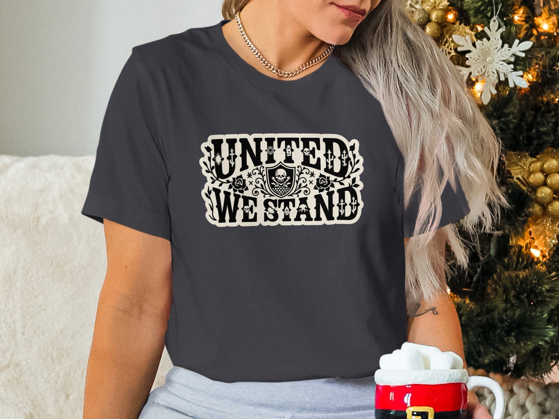 United We Stand Graphic Print T-Shirt