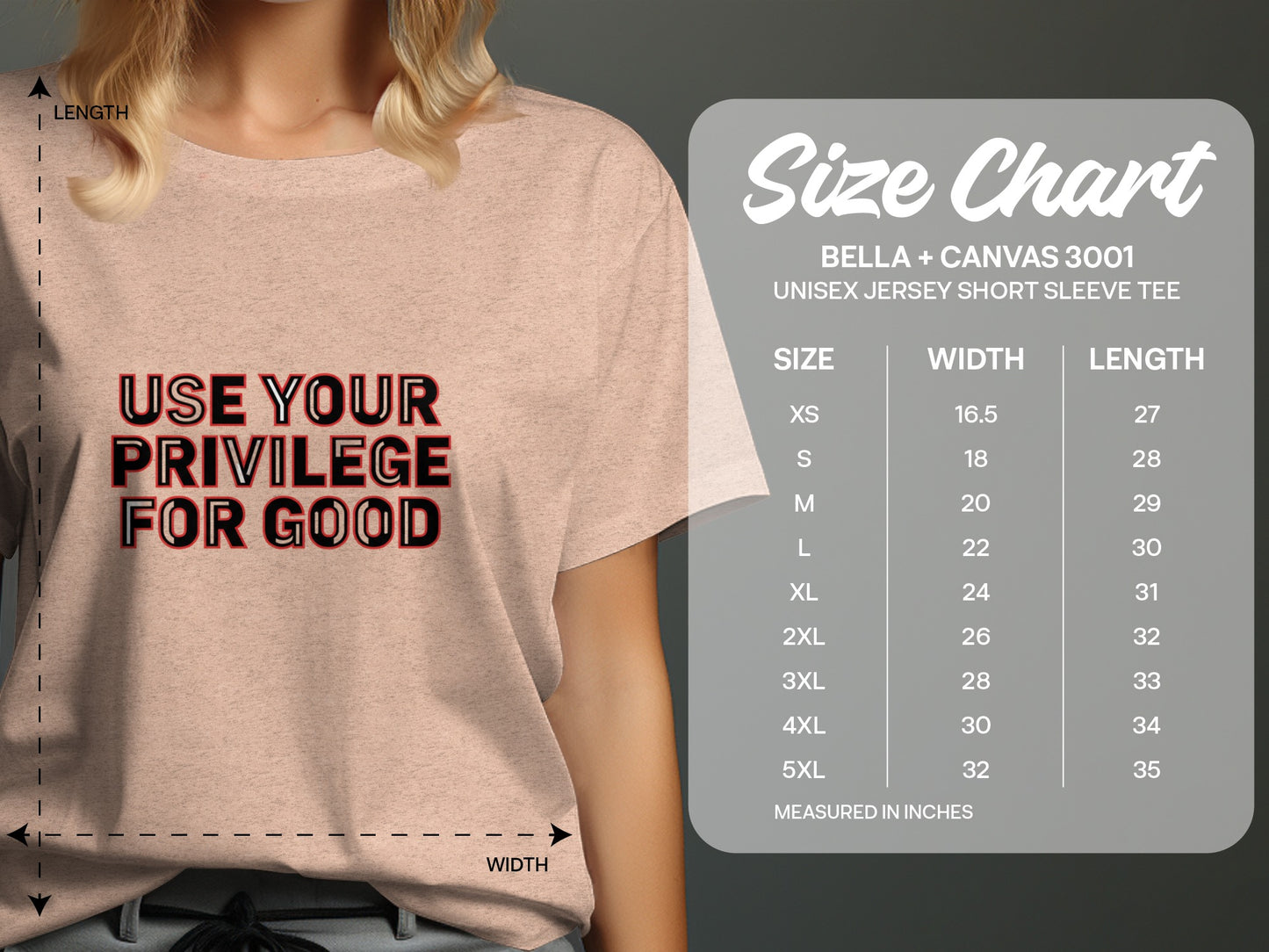 Use Your Privilege for Good Unisex Jersey Short Sleeve product