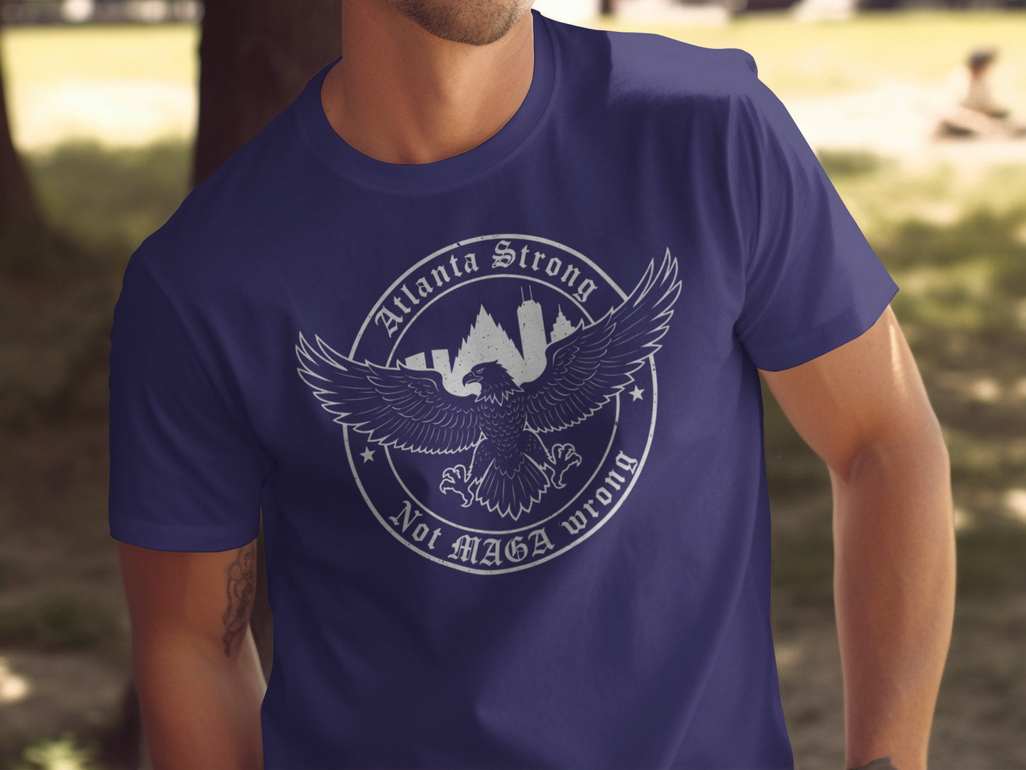 Atlanta Strong Not MAGA Wrong T-shirt