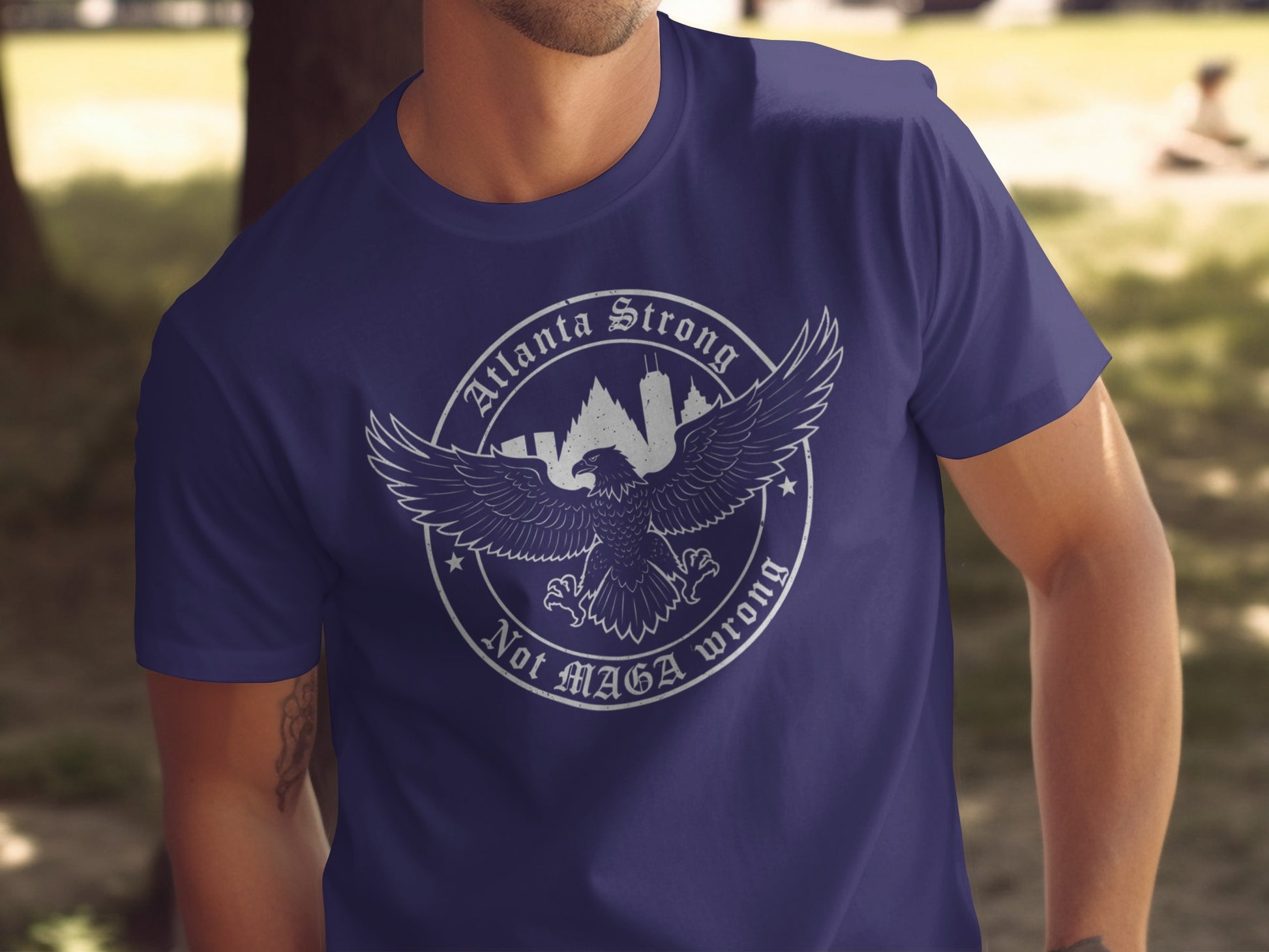Atlanta Strong Not MAGA Wrong T-shirt