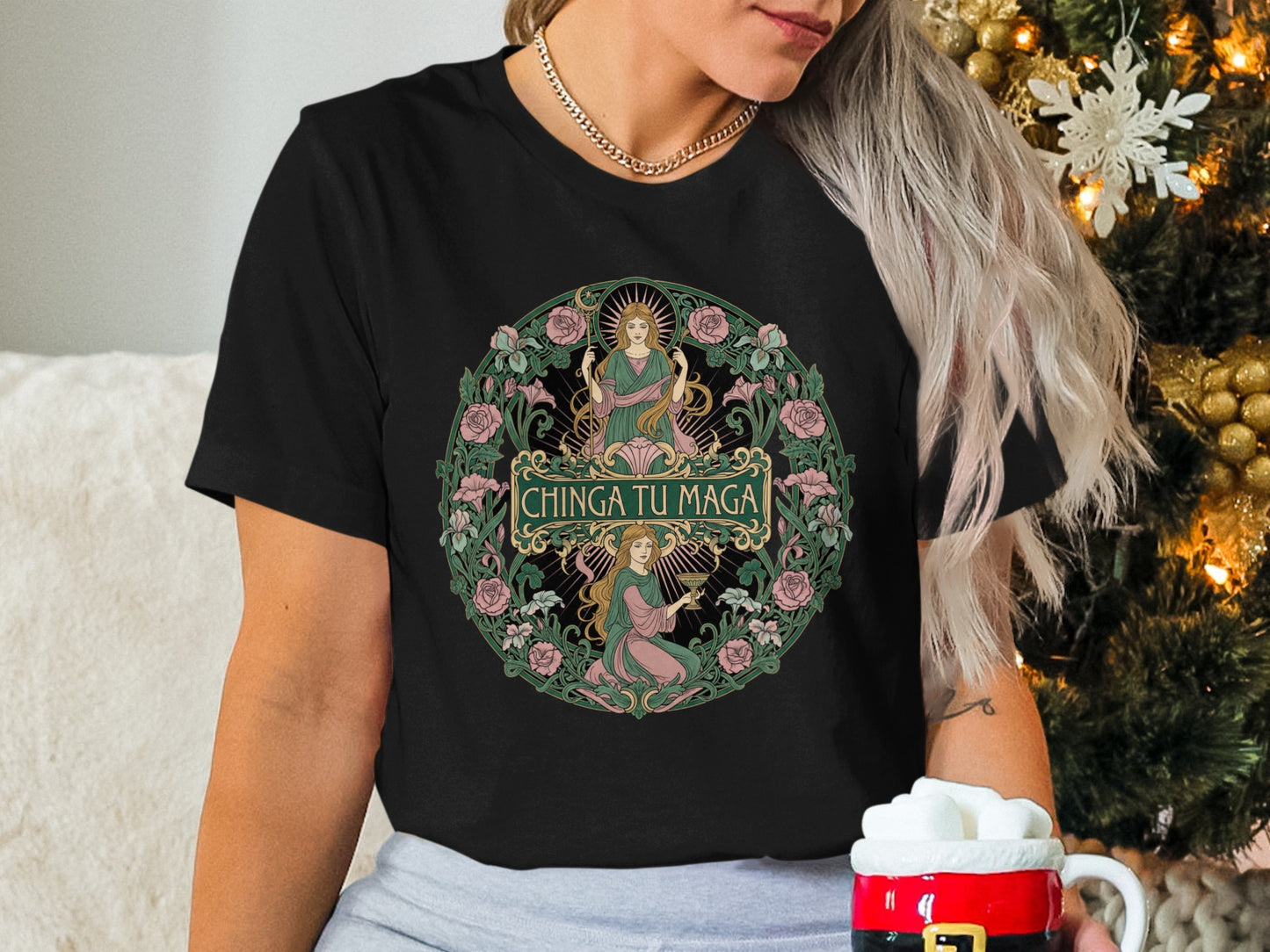 Chinga Tu Maga Graphic Tee for Holiday Style