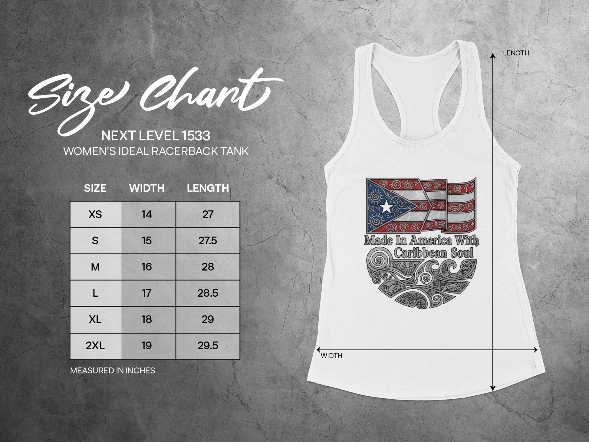 Made in America with Caribbean Soul Tank Top