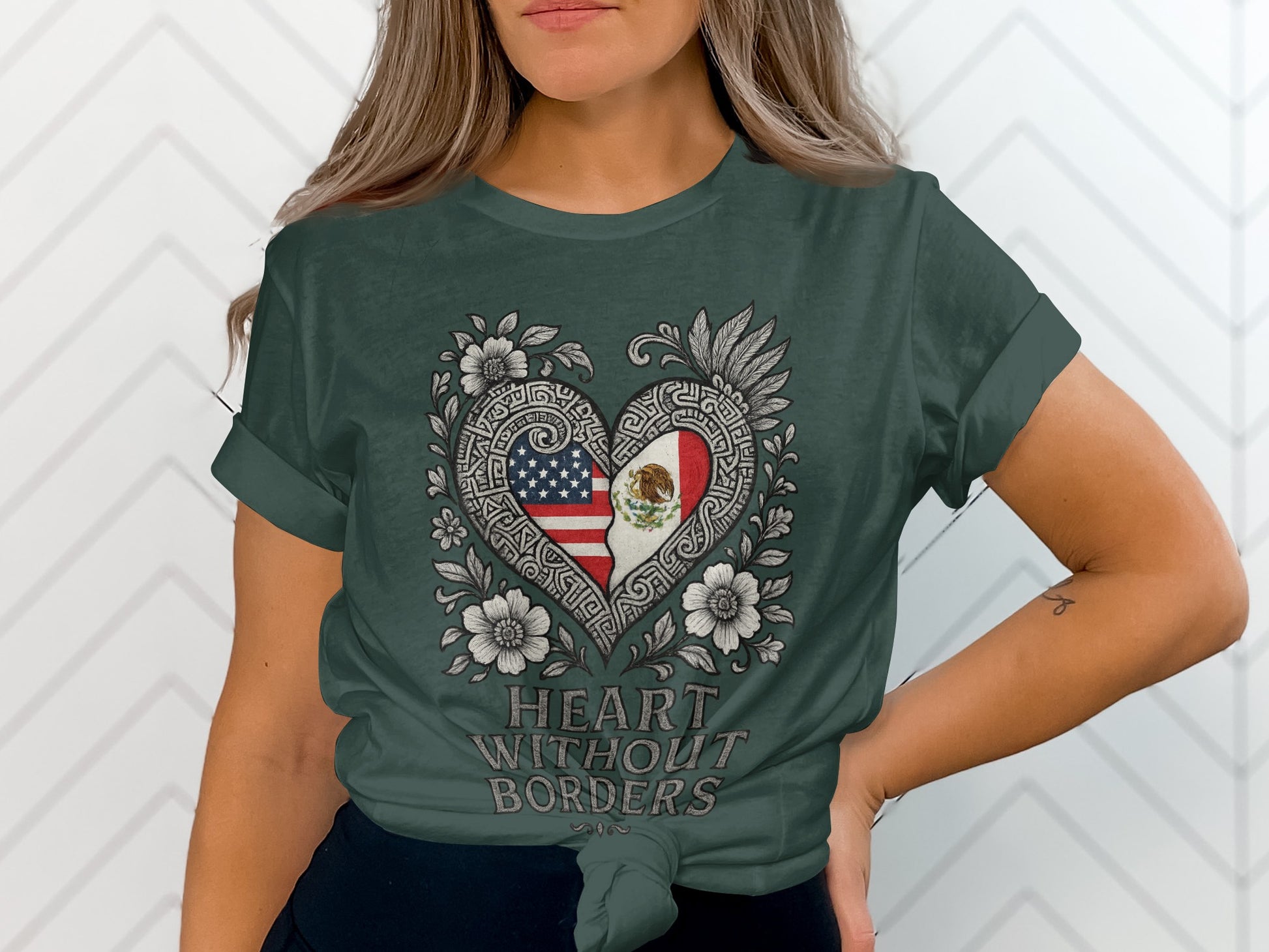 Heart Without Borders Graphic Tee