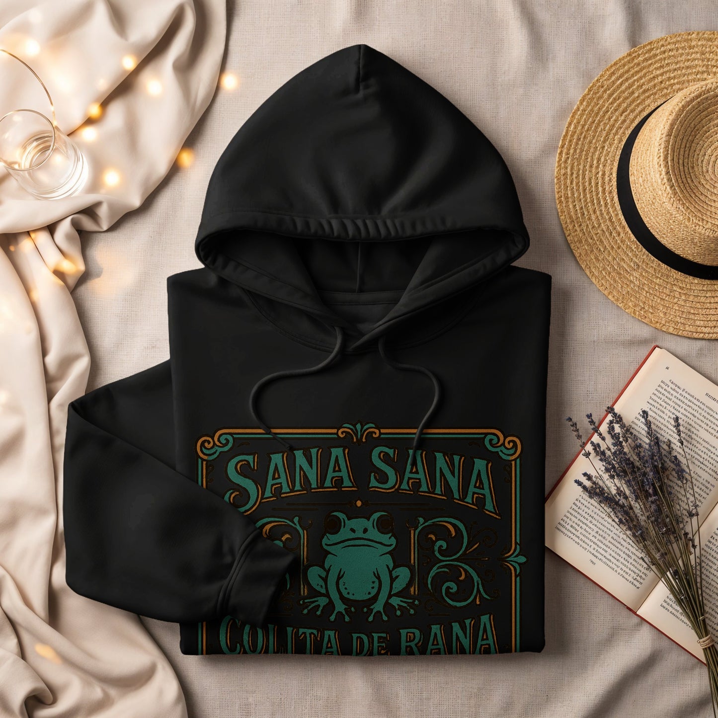 Sana Sana Colita De Rana Graphic Hoodie product