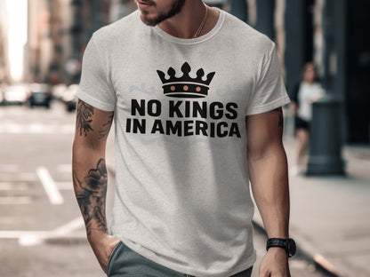 No Kings in America Graphic Tee Shirt product type