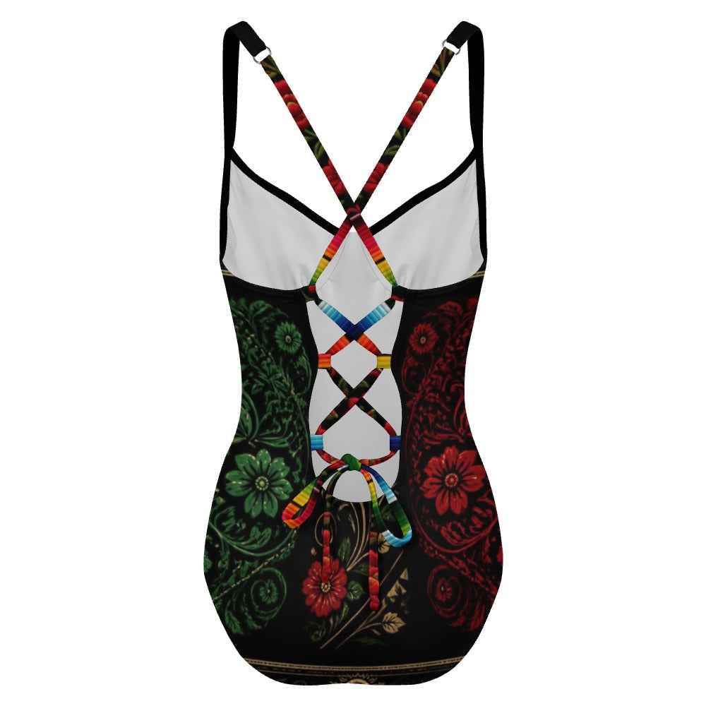 Women's one-piece swimsuit