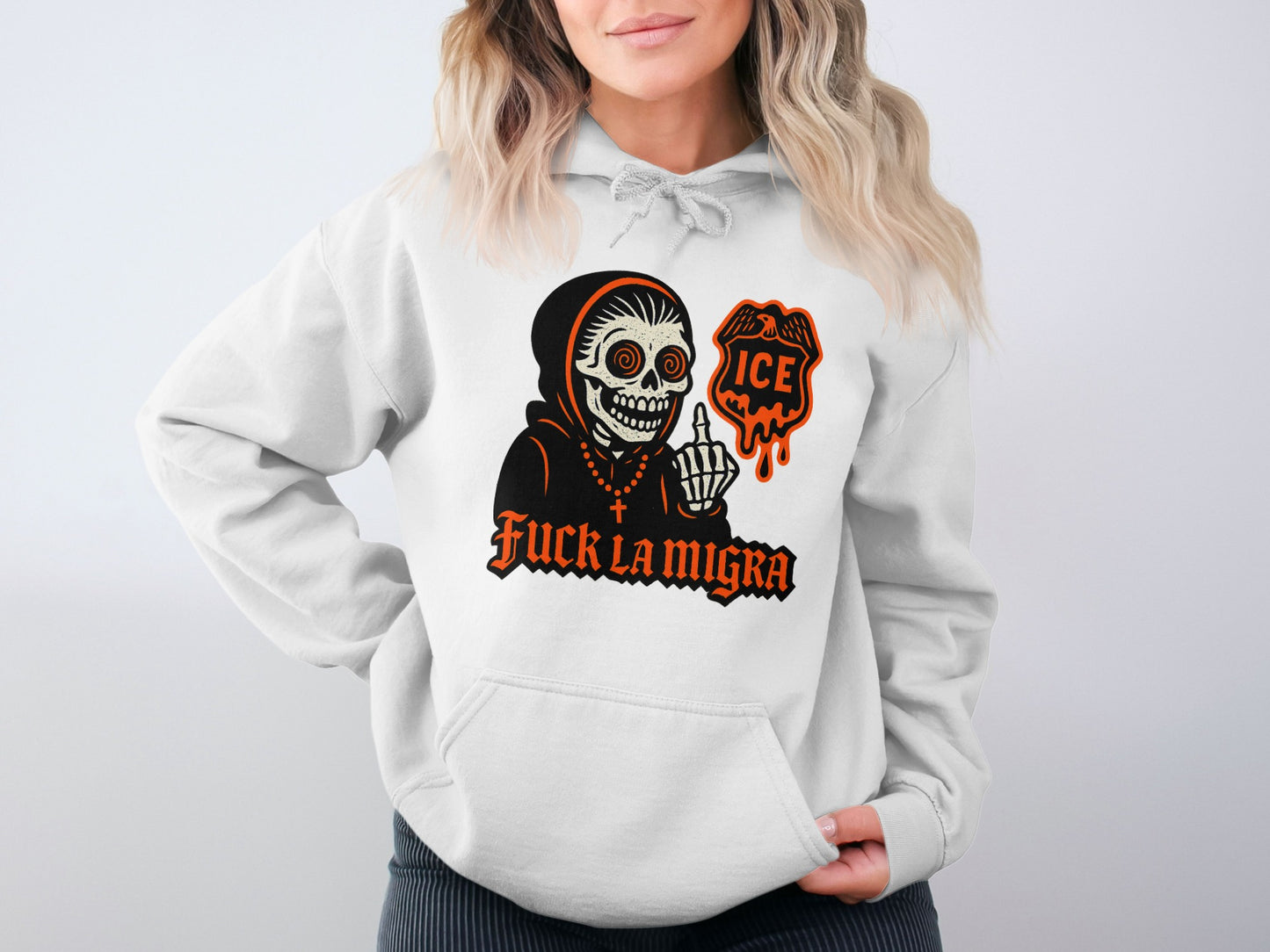 Skull and Ice Theme Hoodie Product