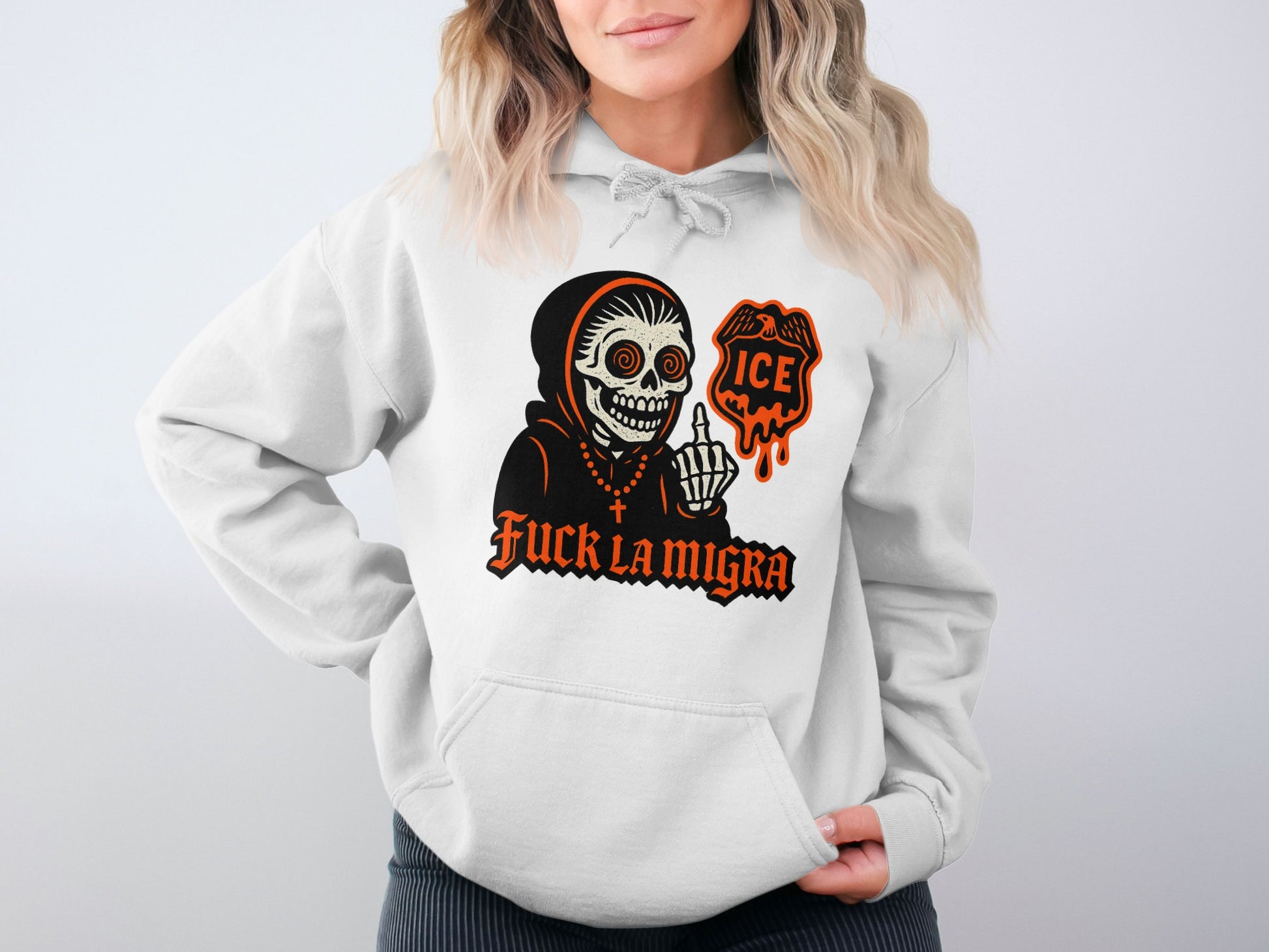 Skull and Ice Theme Hoodie Product