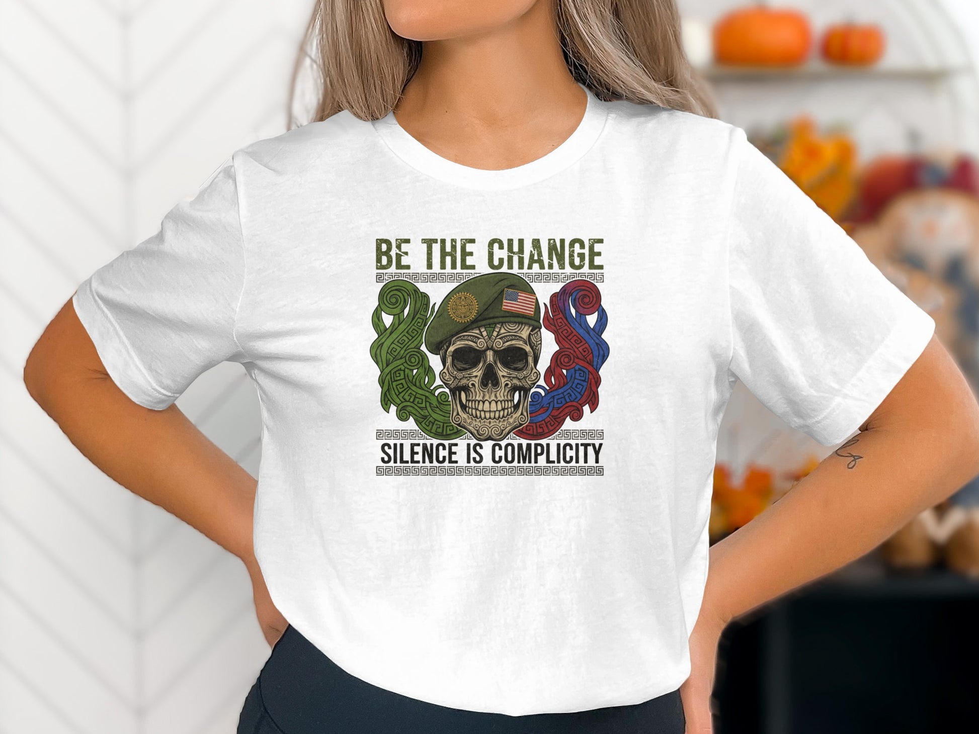 Be The Change Silence Is Complicity T-Shirt