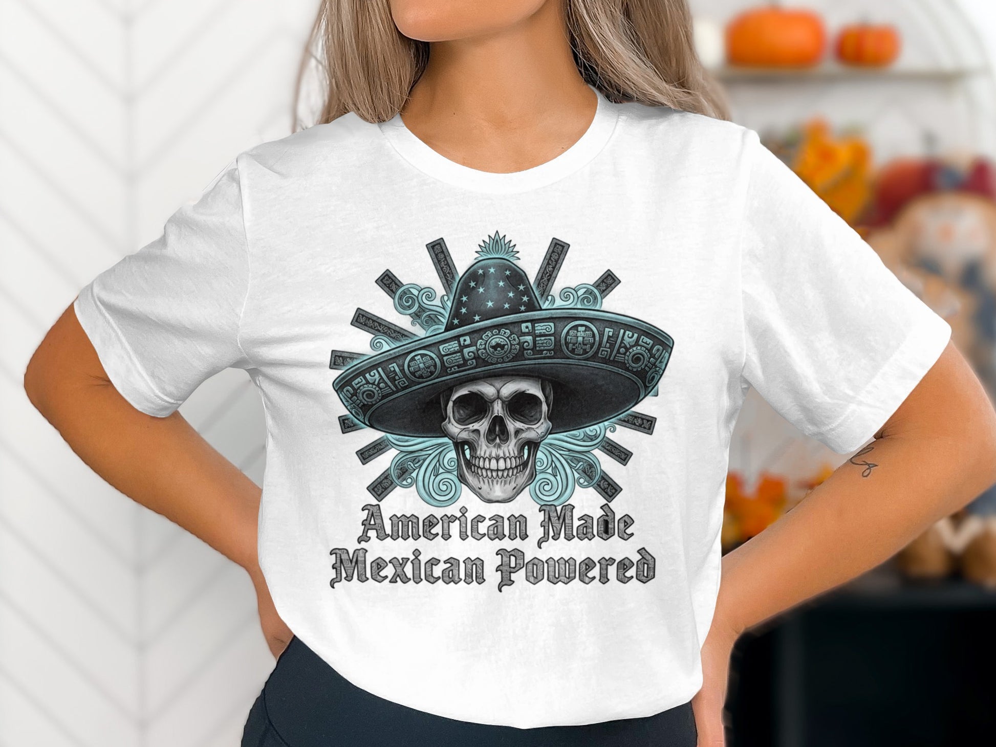American Made Mexican Powered Unique Shirt