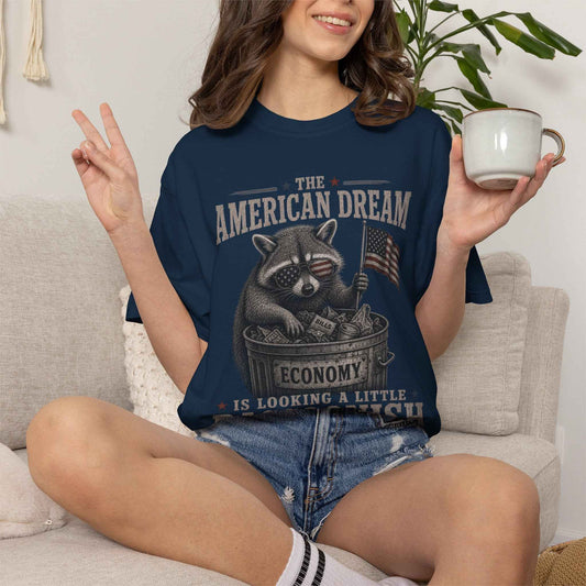 Raccoonish Dream Economy T-Shirt