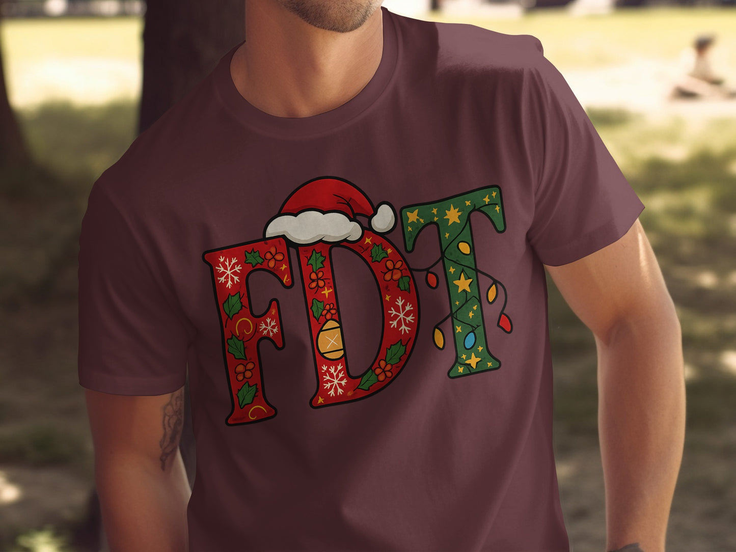 Festive FD*T Holiday Design Short Sleeve product