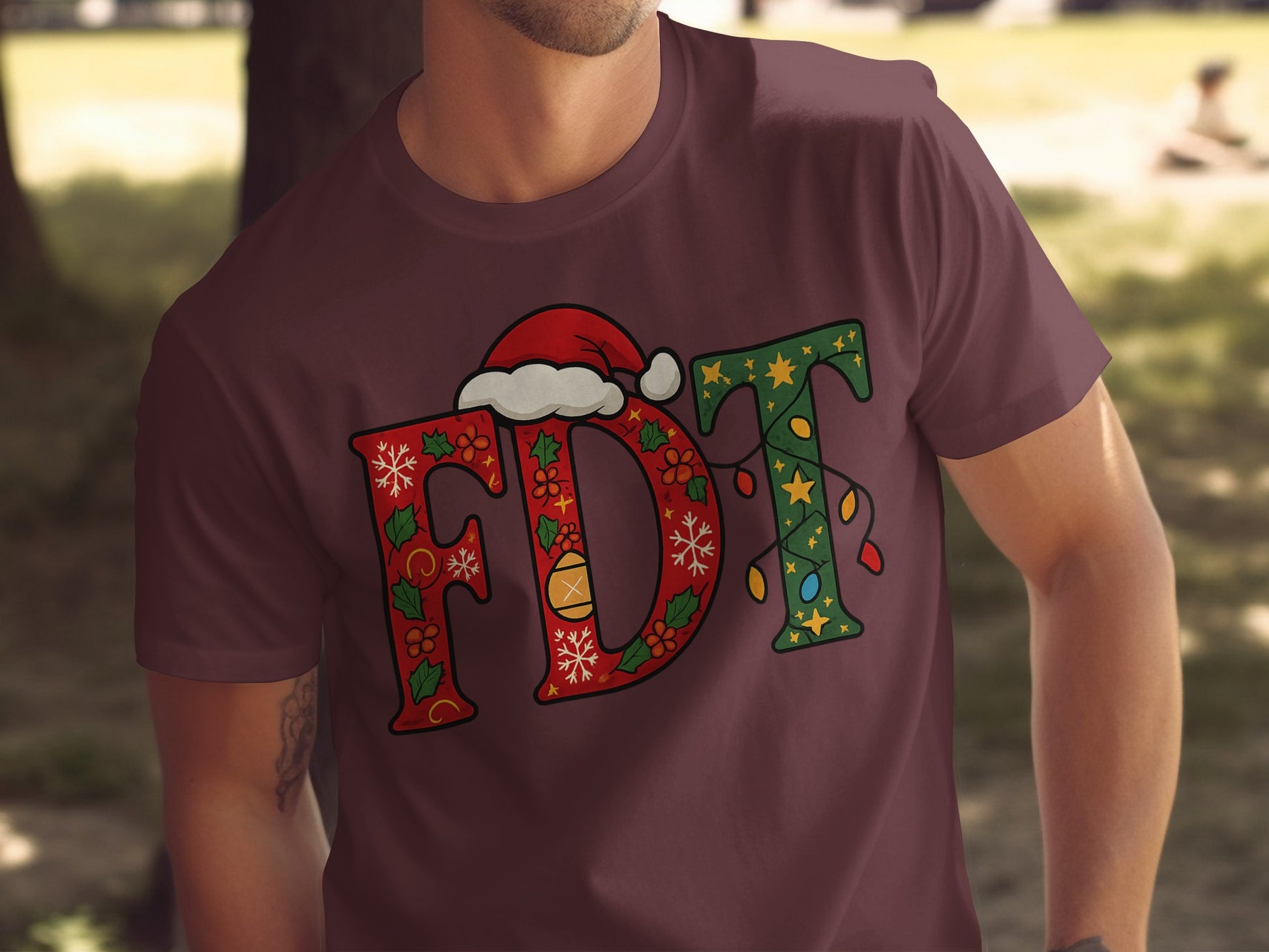Festive FD*T Holiday Design Short Sleeve product