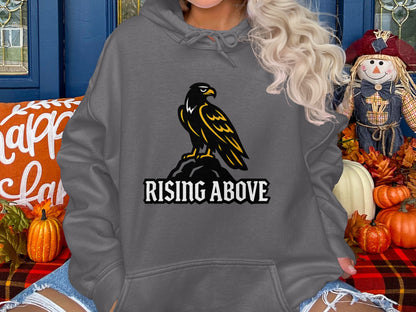 Rising Above Eagle Graphic Hoodie product