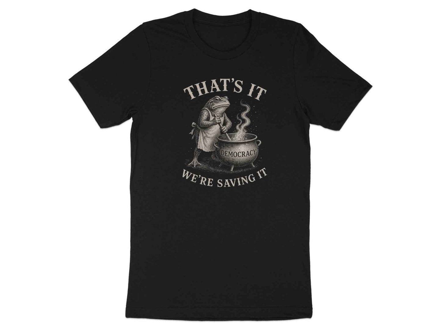 Democracy Brew Frog T-Shirt
