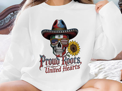 Proud Roots United Hearts Skull Sweatshirt product