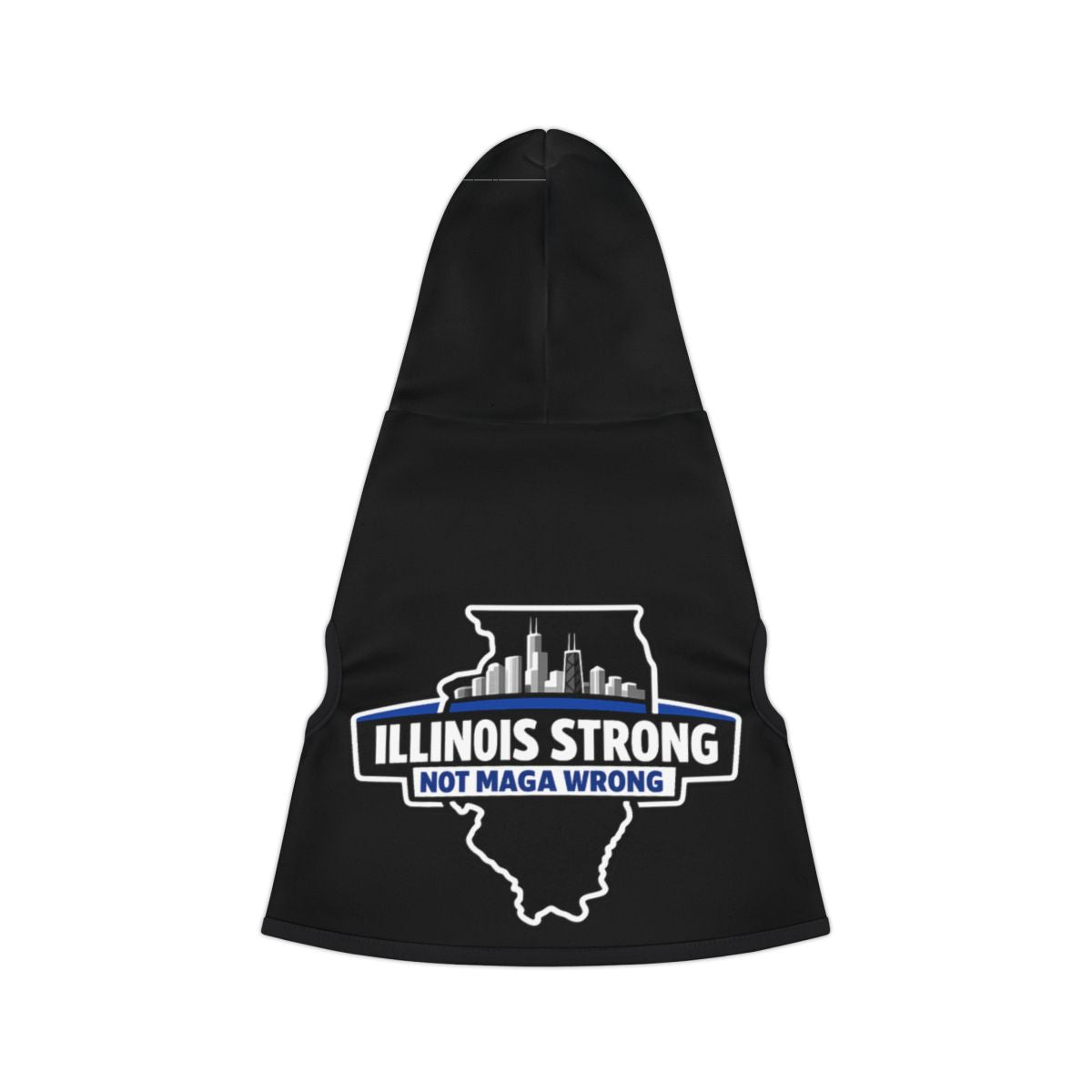 Illinois Strong Not MAGA Wrong Graphic Hoodie