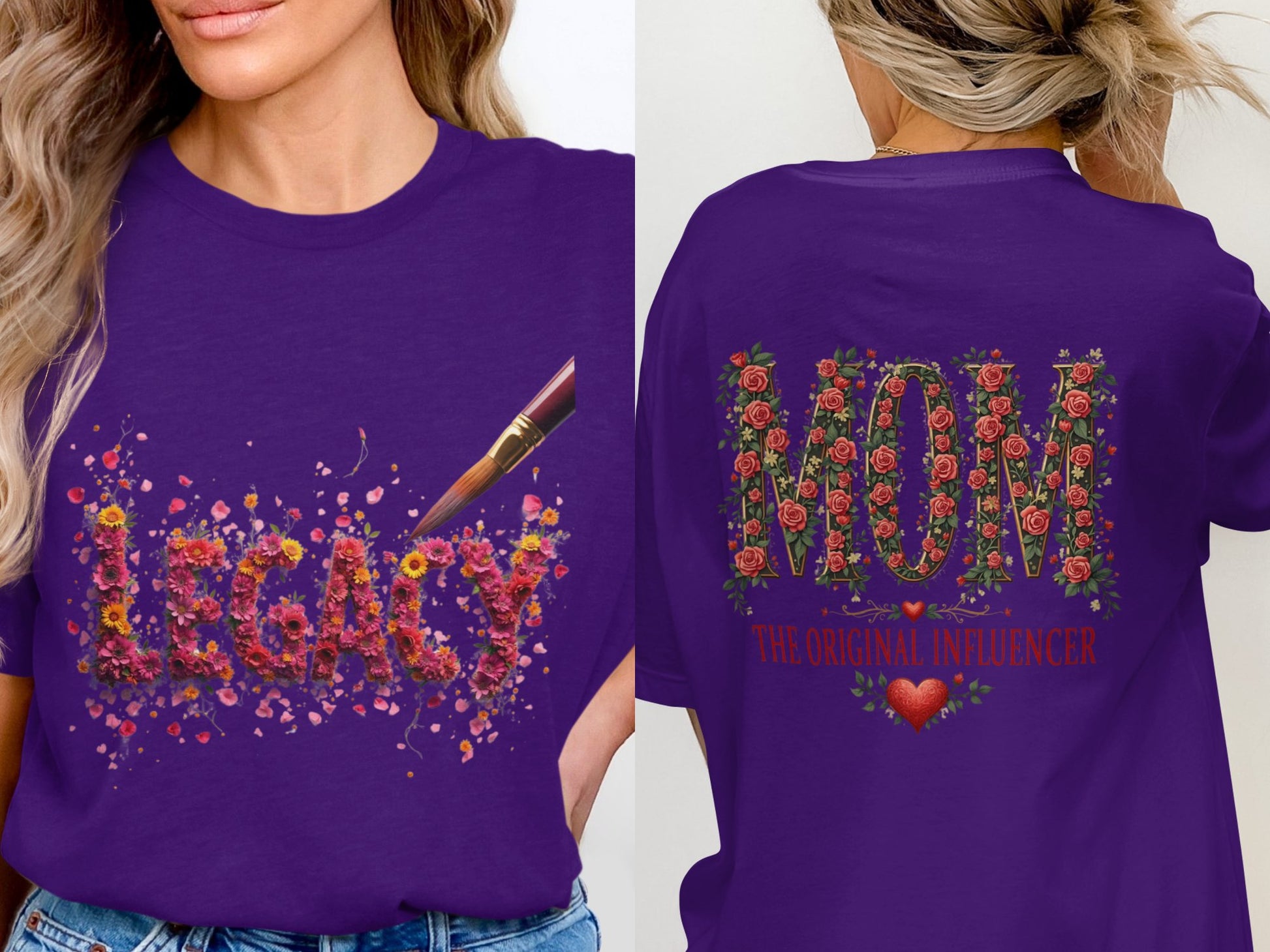 Legacy and Mom The Original Influencer Shirt product type