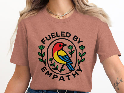 Fueled By Empathy Graphic Bird T-Shirt product