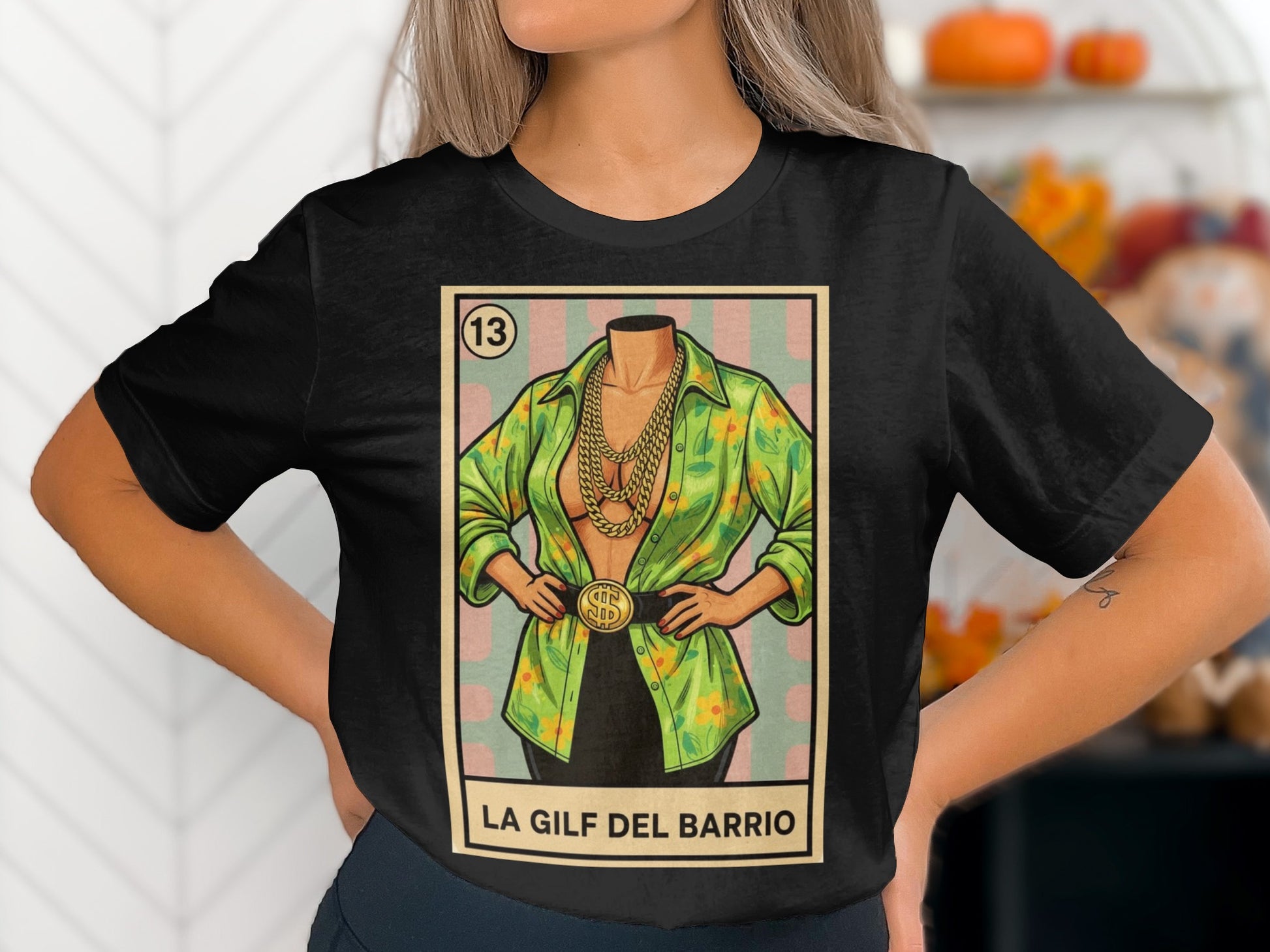 La Gilf Del Barrio Fashionable Graphic T-shirt product