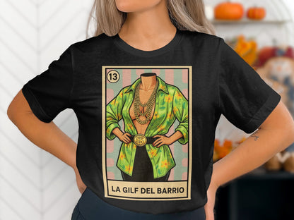 La Gilf Del Barrio Fashionable Graphic T-shirt product