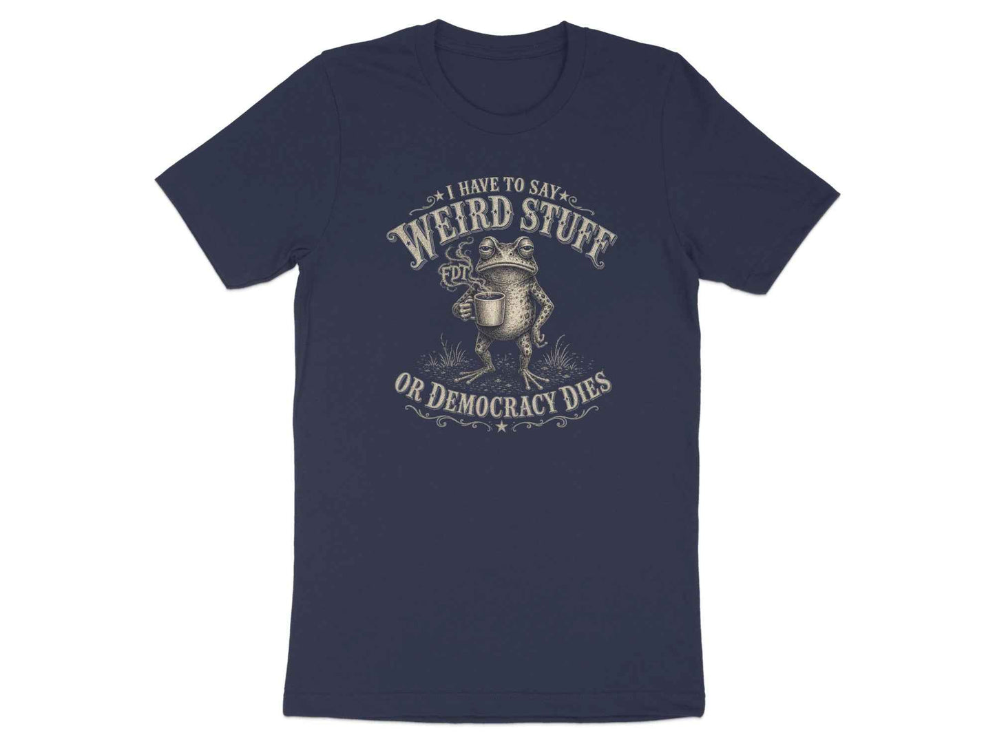 The 'Democracy Dies' Philosopher Toad T-Shirt