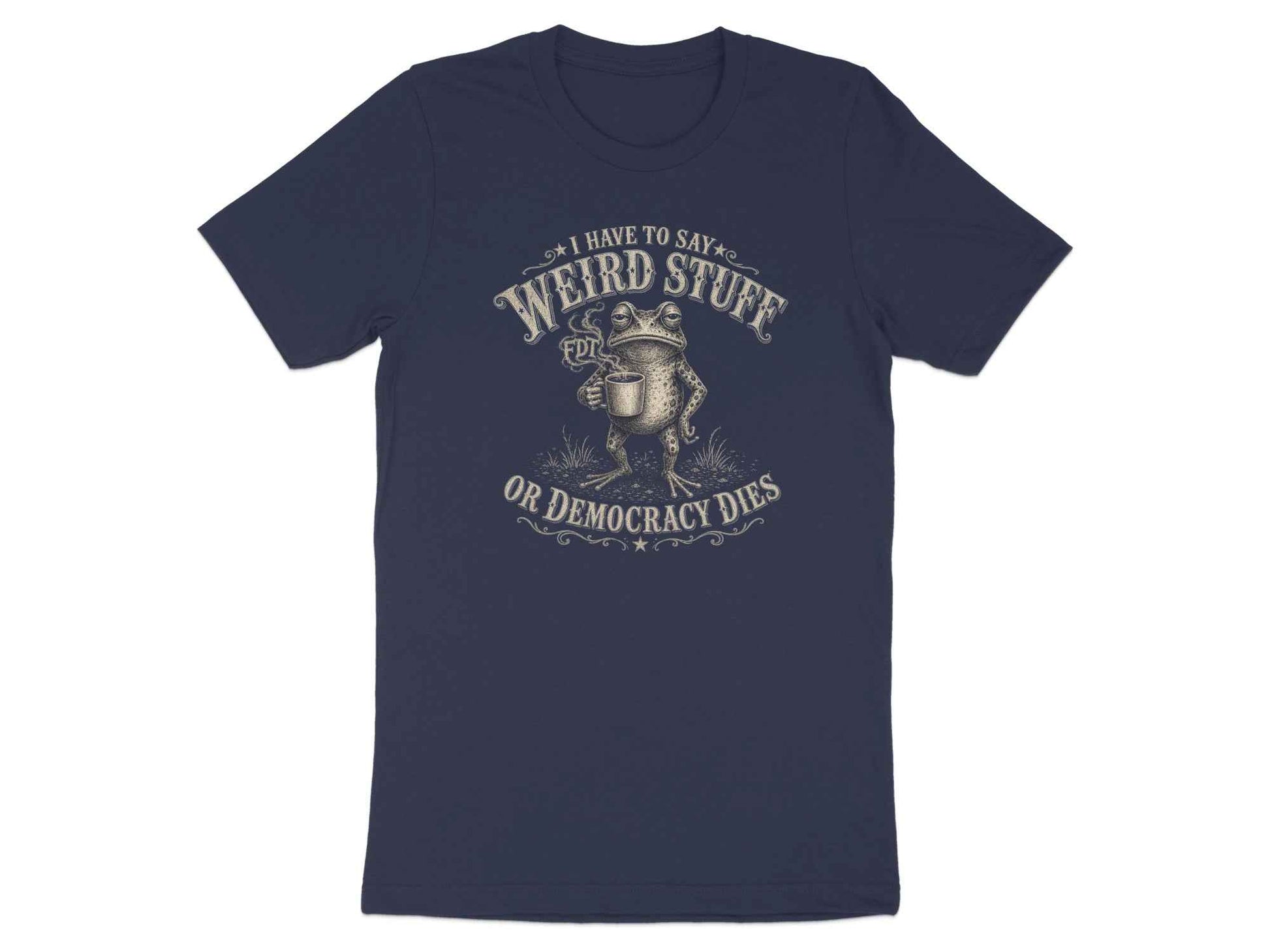 The 'Democracy Dies' Philosopher Toad T-Shirt