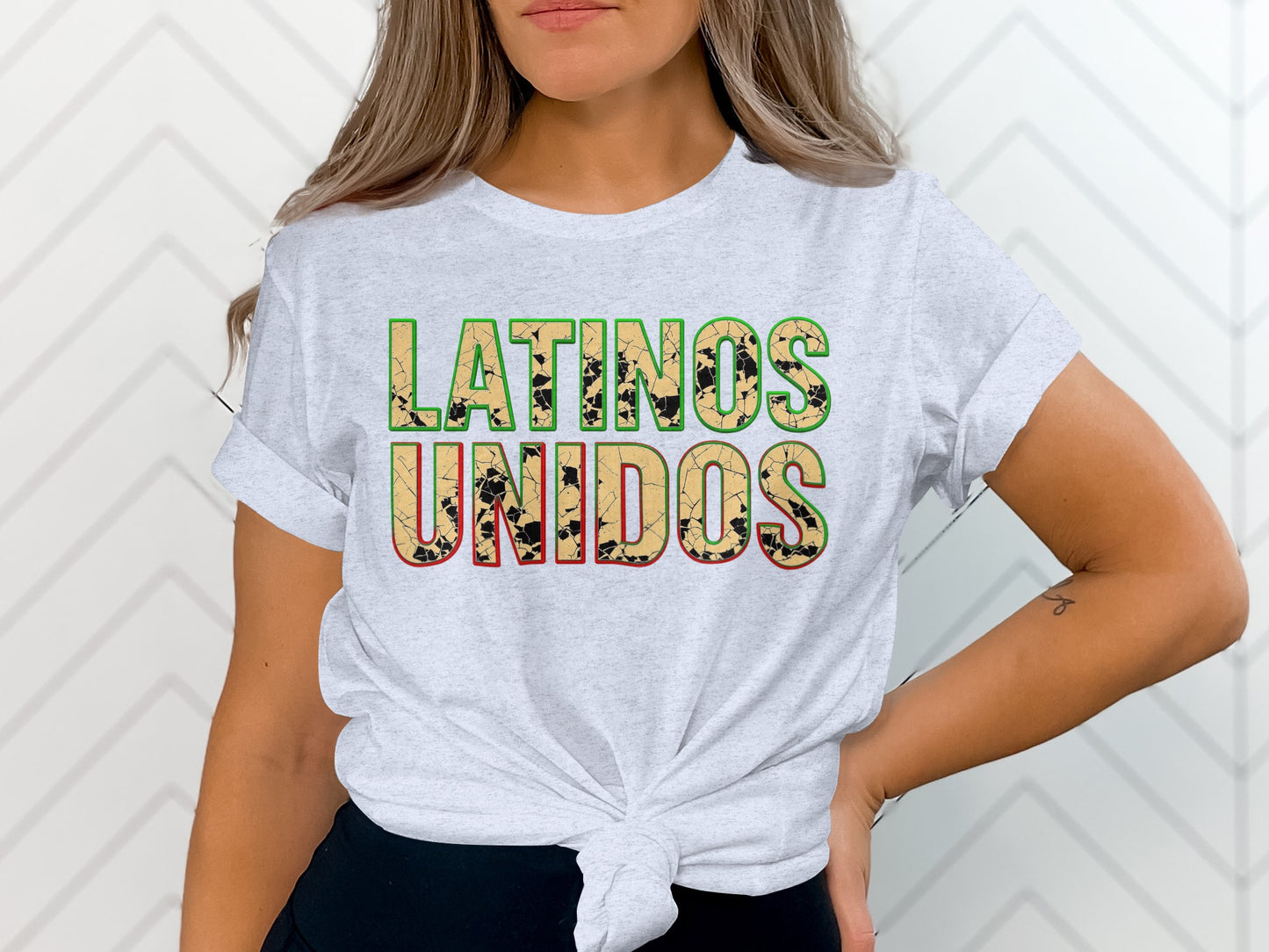 Latinos Unidos T-shirt bold statement shirt product type