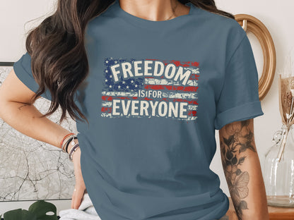 Freedom Is For Everyone Graphic T-Shirt
