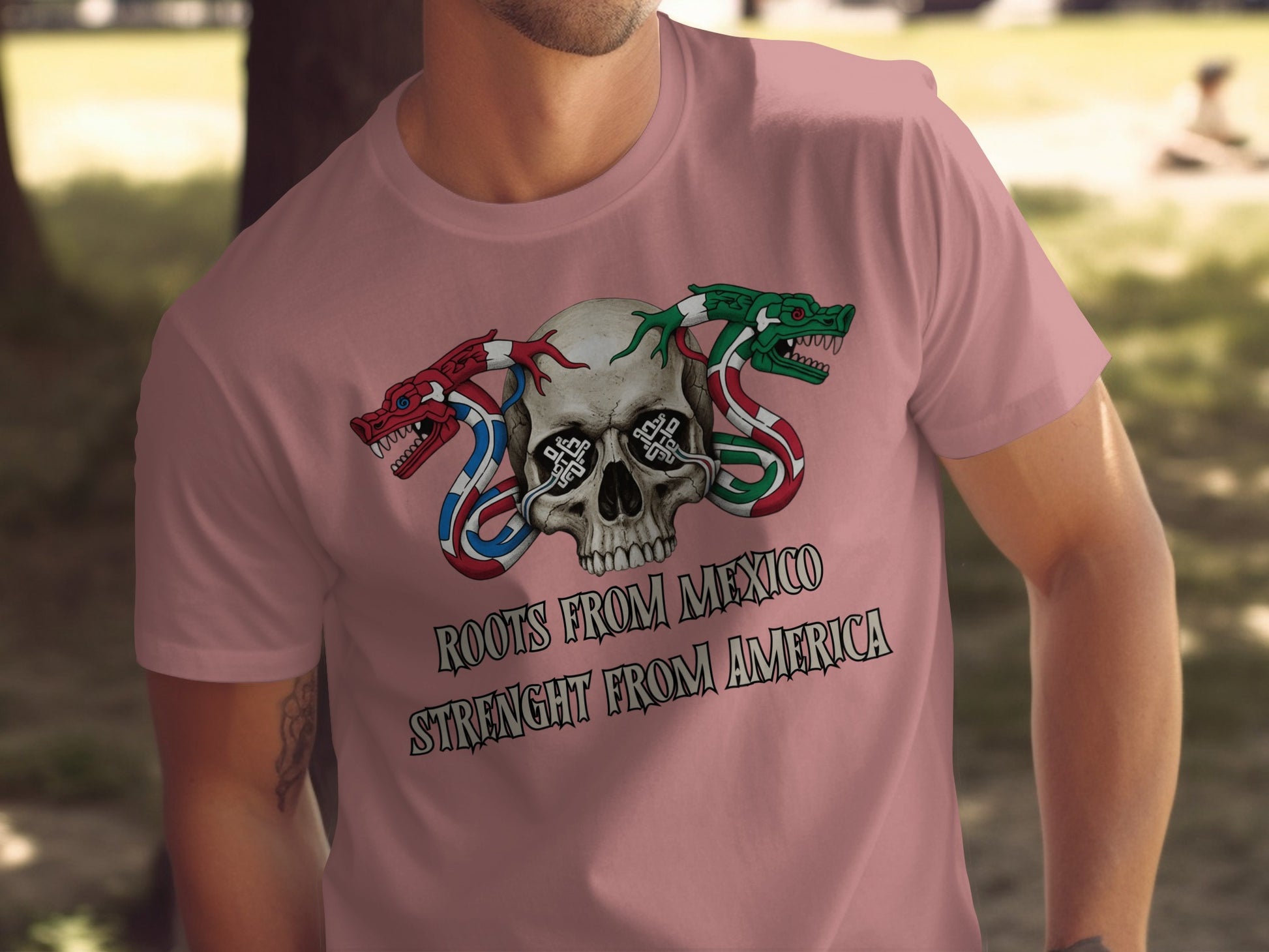 Roots From Mexico Straight From America Shirt