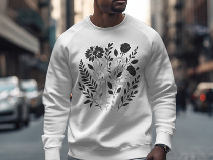 Floral Graphic 8647 Crewneck Sweatshirt product