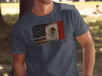 Proud to Be Amexican Flag Design T-Shirt product