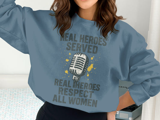 Real Heroes Served Real Heroes Respect All Women product type