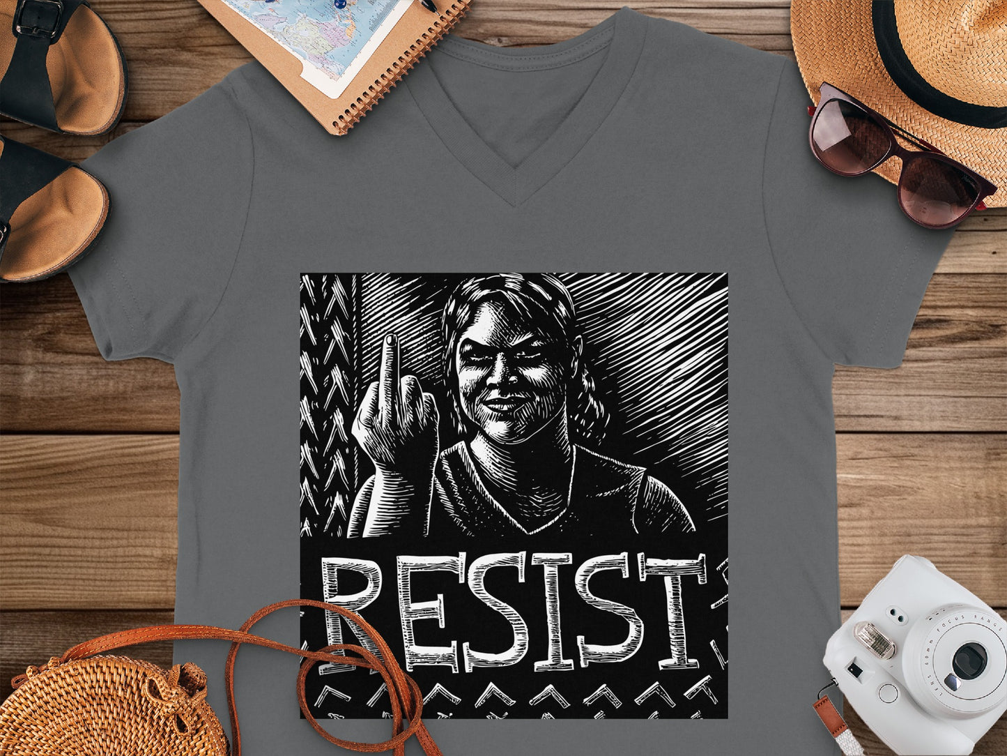 Resist Graphic T-Shirt Bold Statement Apparel