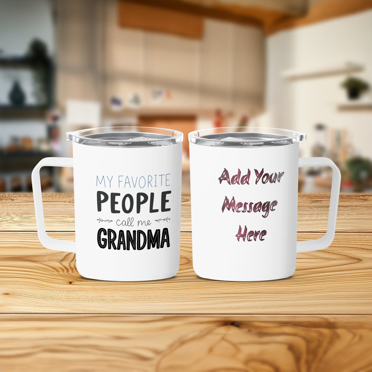 Personalized Grandma Quote and Custom Text Mug product