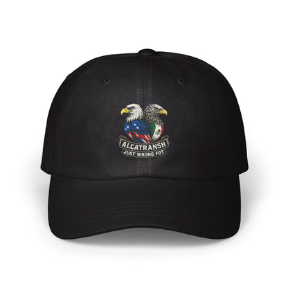 Alcatrash Just Wrong For America Graphic Hat product