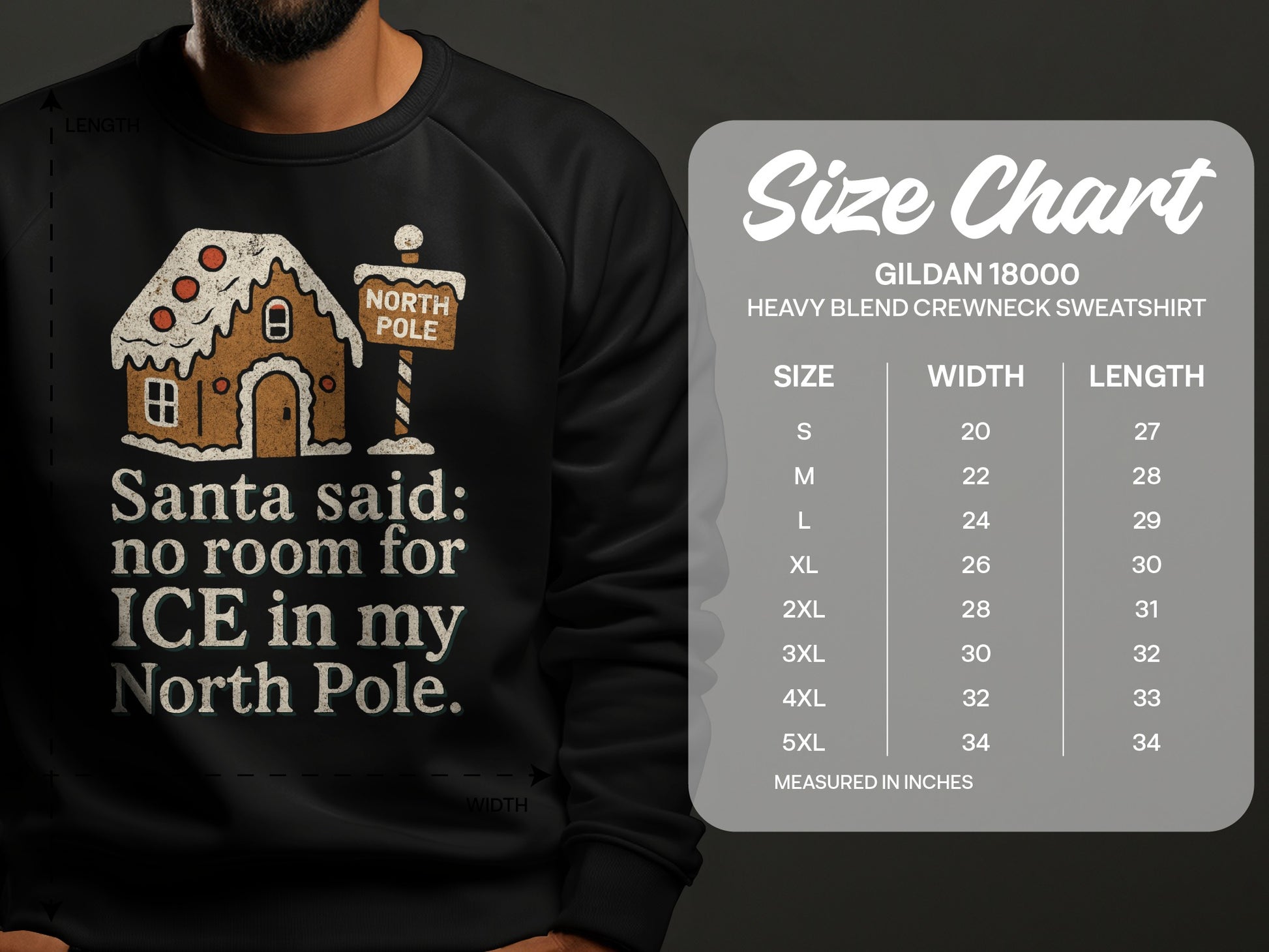 Santa Said No Room For Ice At My North Pole Sweatshirt