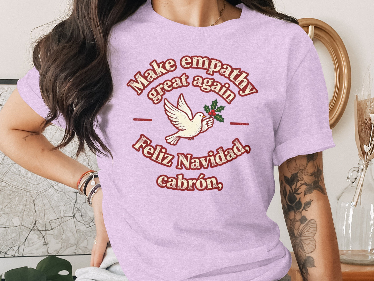 Make Empathy Great Again Feliz Navidad T-Shirt