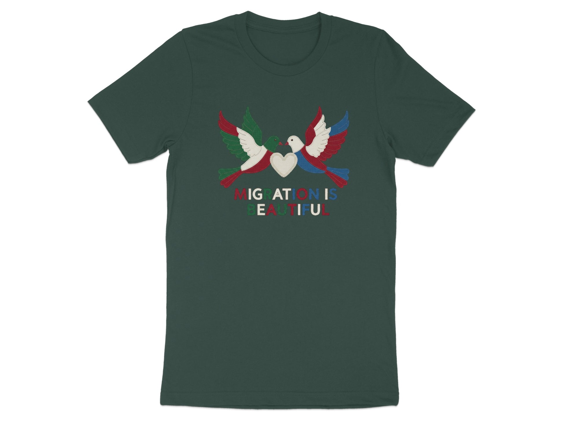 Migration is Beautiful T-Shirt for a bold statement