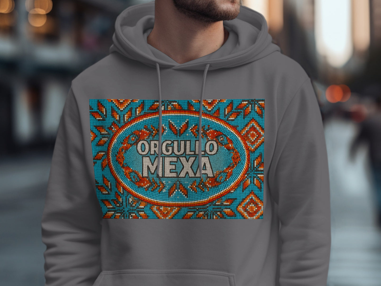 Orgullo Mexa Colorful Hoodie Sweatshirt product