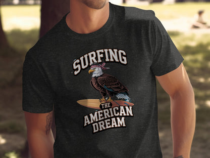 Surfing The American Dream Graphic T-shirt Product