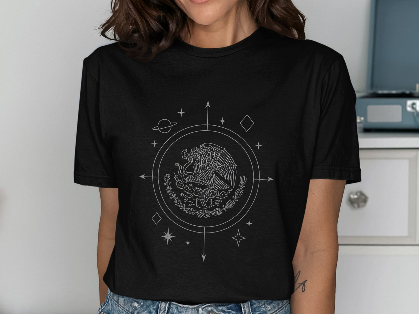 Intricate Zodiac Sign T-Shirt for Unique Fashion Product