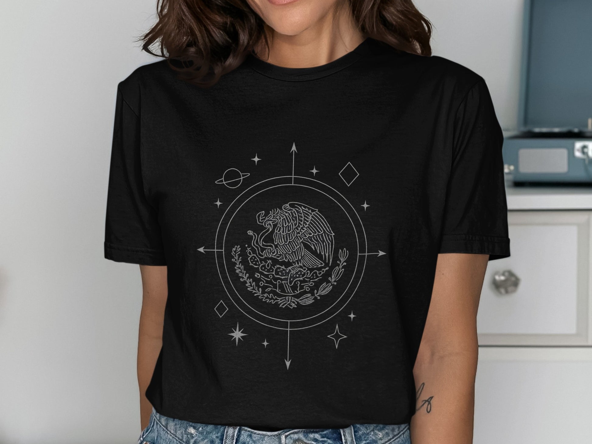 Intricate Zodiac Sign T-Shirt for Unique Fashion Product