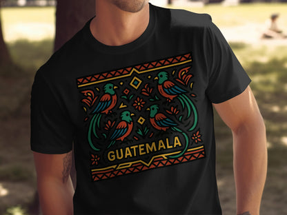 Guatemala Birds Graphic Design T-Shirt product type