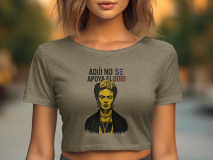 Aquí No Se Apoya El Odio Graphic Crop Top product
