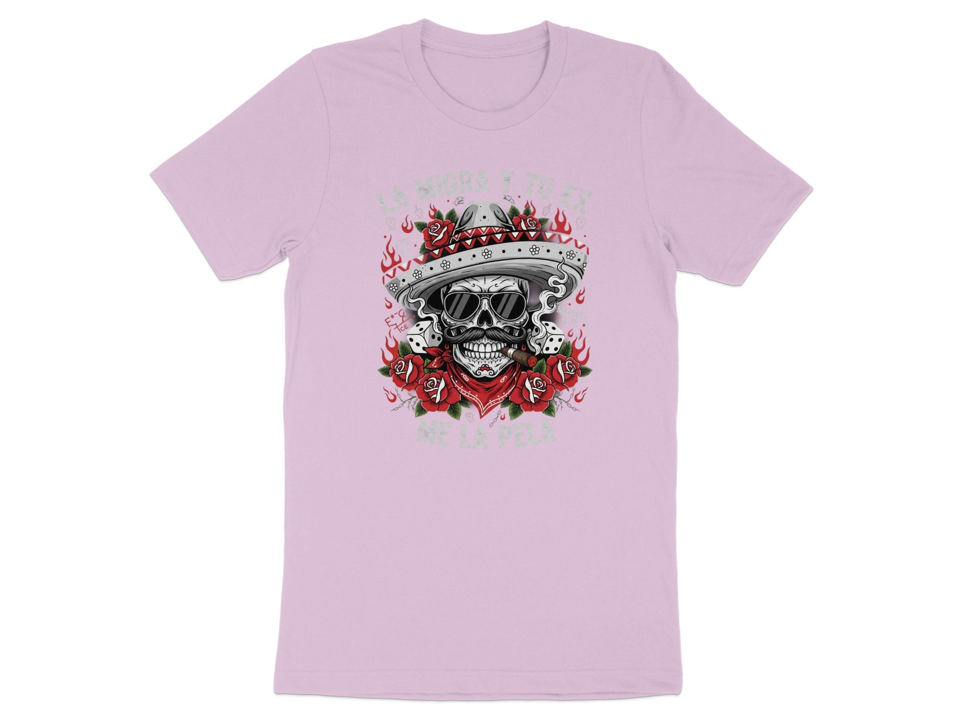 La Morsa y Tu Jefe Me La Pela Skull T-Shirt product type