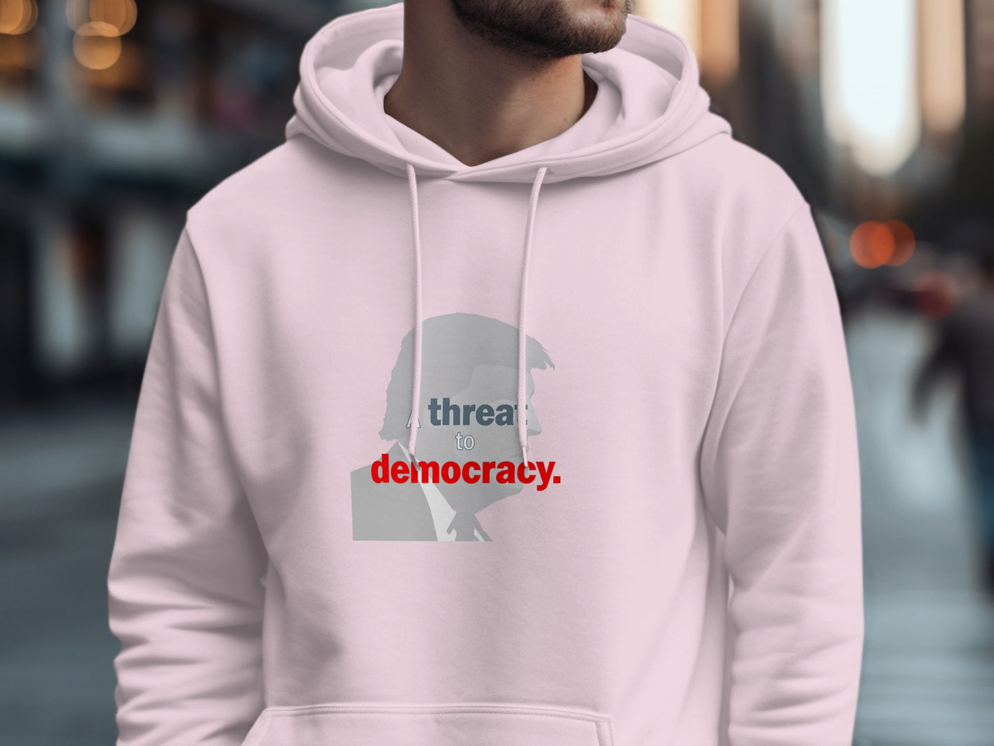 Threat to Democracy Graphic Hoodie product