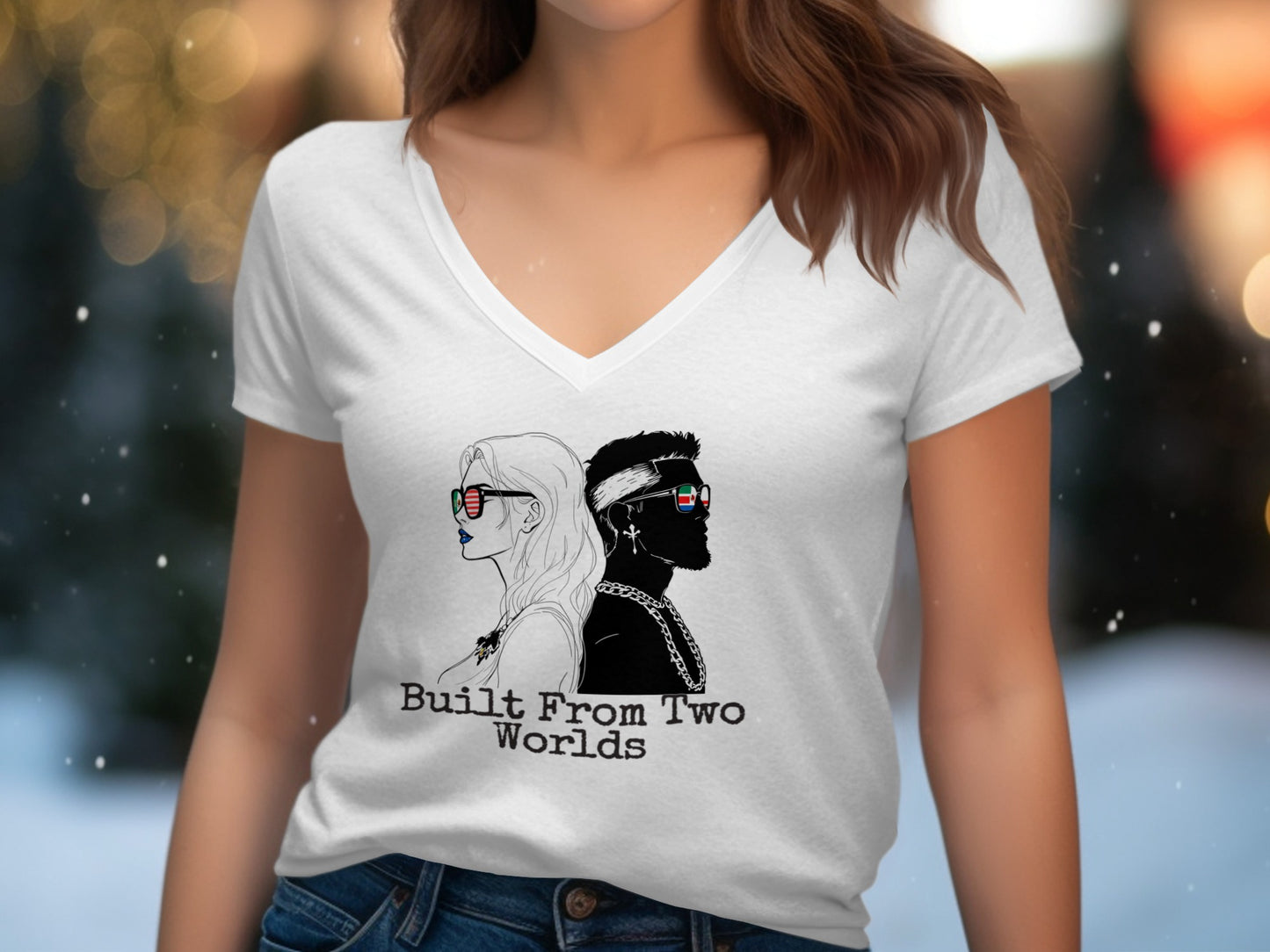 Built From Two Worlds Graphic Tee product