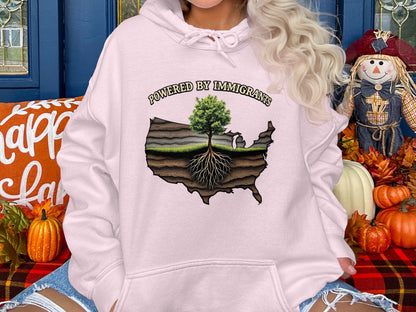 Powered by Immigrants Hoodie product type